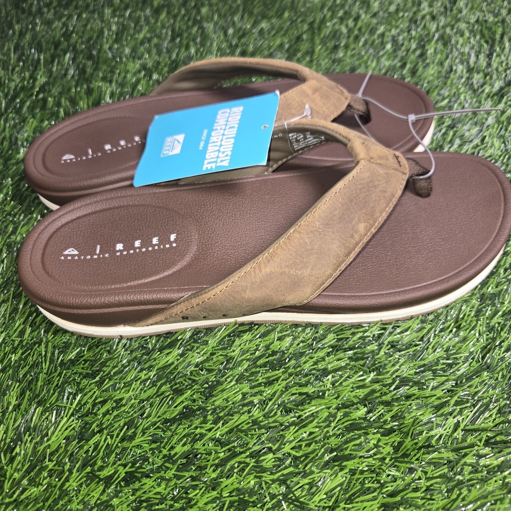 Reef Cushion Bonzer Le Men's Sandals Brown Toffee US MEN Size 10 CJ5506 NEW - Picture 2 of 8
